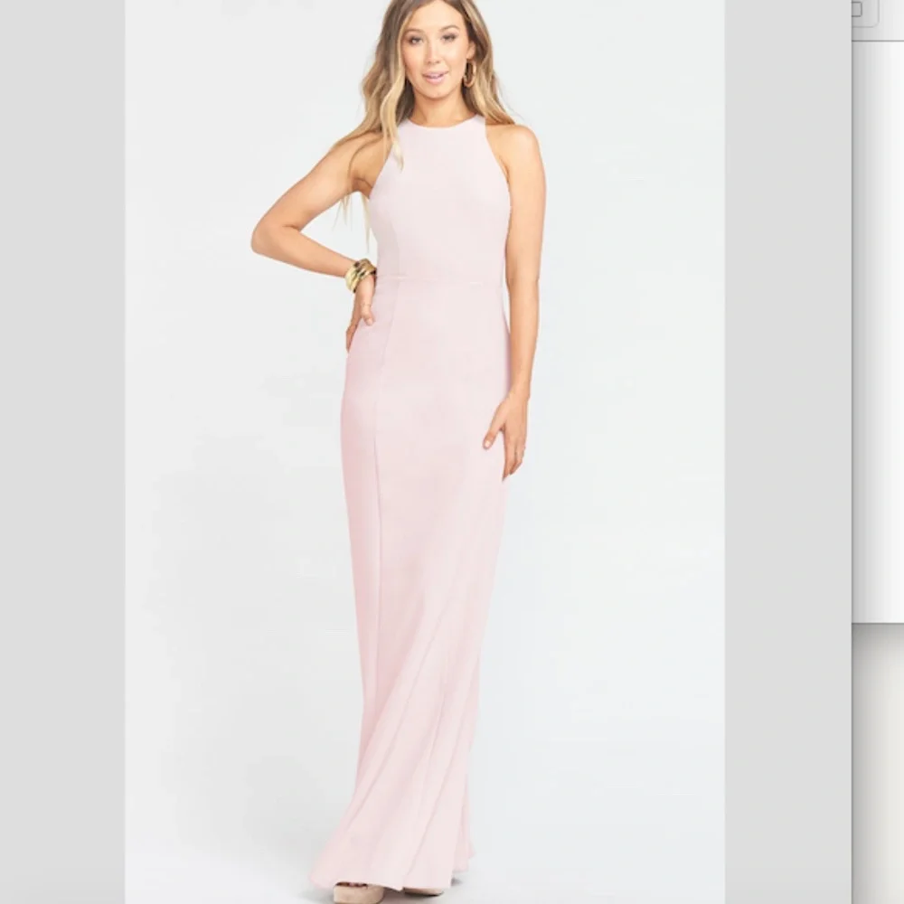 Chicago High Neck Gown Vintage Rose - Show Me Your Mumu - Picture 2 of 5